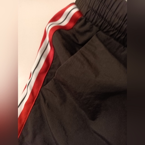 PacSun Red/White Nylon Track Pants - Picture 4 of 5